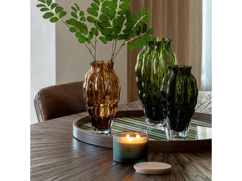  Lot de 3 plateaux muraux yann 60cm vert olive  - Conforama C