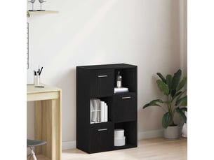 Bibliotheque coloris  noir  <strong></strong> <strong></strong> - 60.5 cm x 90 cm