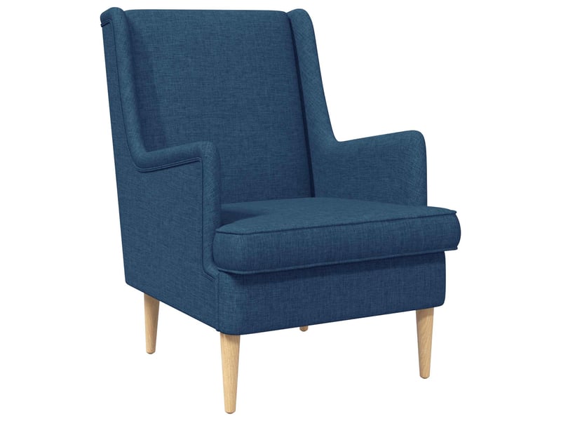  Vidaxl fauteuil bleu tissu  - Conforama A