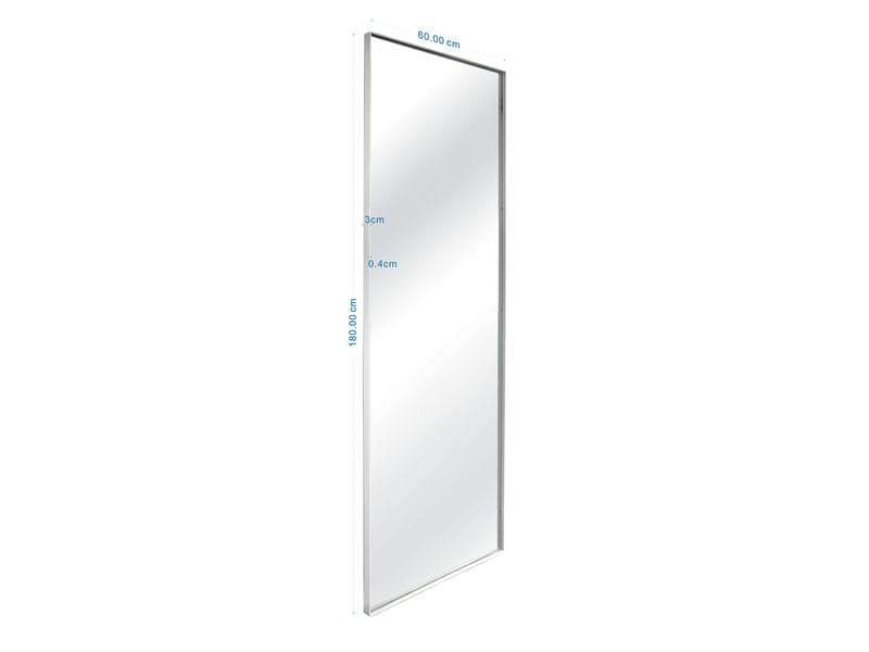miroir starlet 180x60cm gris  - Conforama D