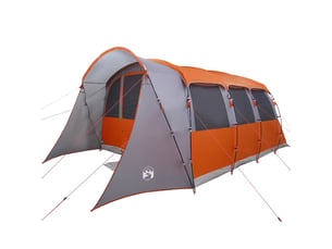 Tente de camping, tente familiale 576x325x213 cm polyester et fibre de verre shl60095