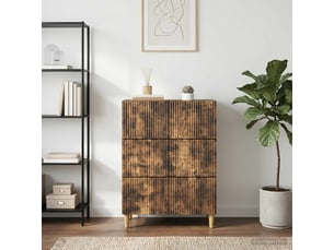 Vidaxl armoire à tiroirs 66 x 34,5 x 90 cm bois d'ingénierie