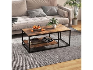 Table basse coloris marron GIANTEX