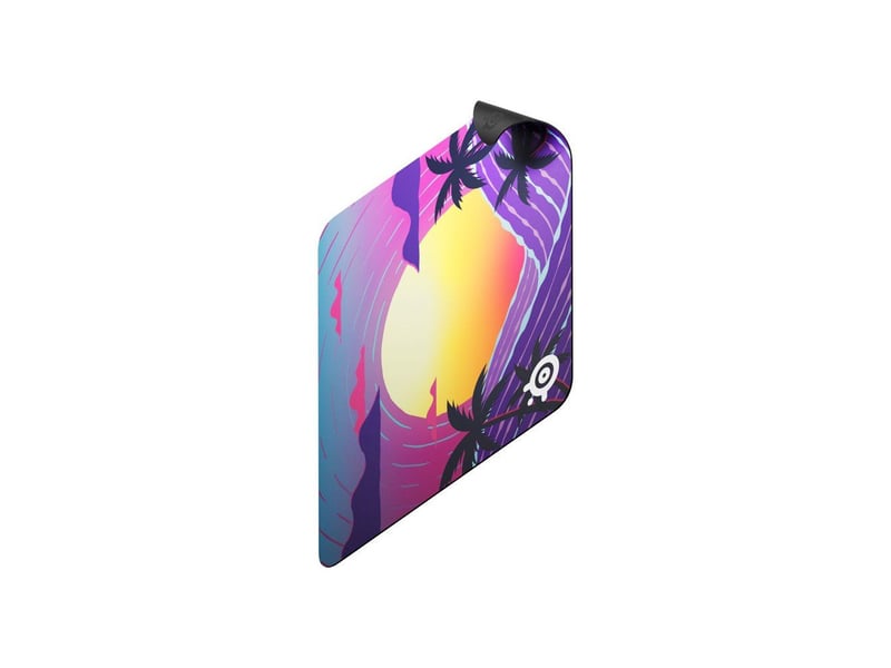  Tapis de souris gaming qck l 450 x 400 mm neon sunset 2 mm STE5707119070768 - Conforama C