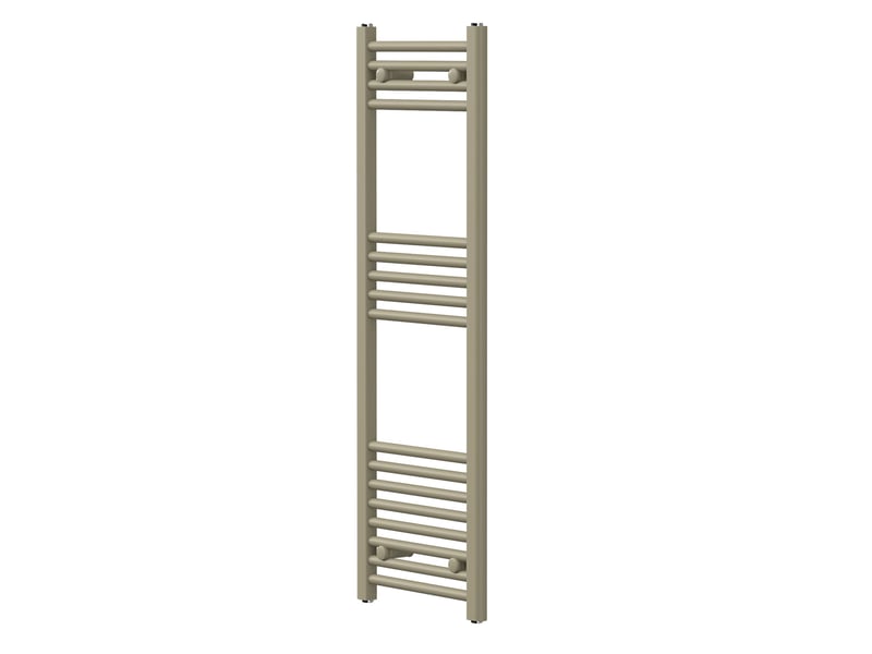  Luxebath sèche-serviettes design sahara 400 x 1200 mm, raccordement latéral, droit, haute conductivité thermique, radiateur mural porte-serviettes pour salle de bain, puissance 375 w, beige mat ECD Germany GmbH - Conforama A