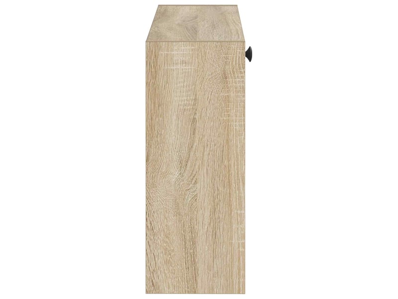  Meuble à chaussures mural, armoire à chaussures breda 71x17x43 cm chêne sonoma  - Conforama E