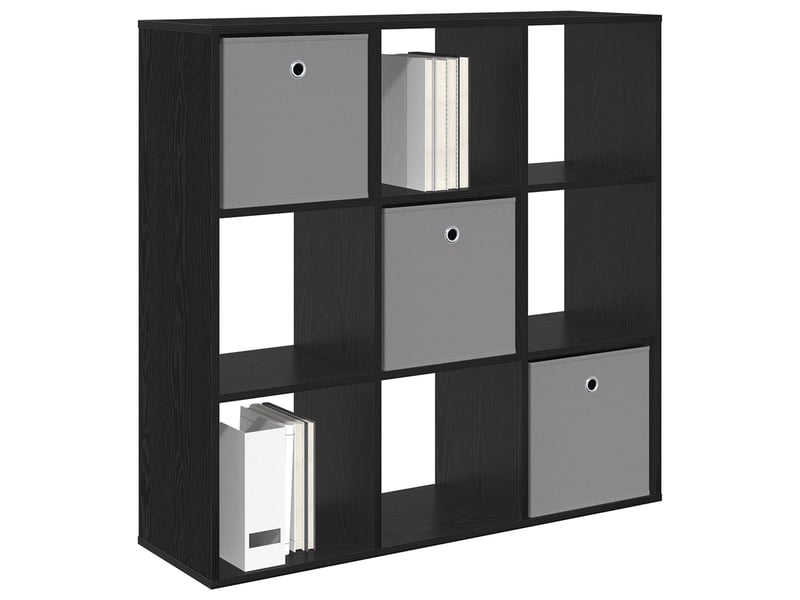  Buffet - bahut - meuble de rangement chêne noir 102 x 31 x 99,5 cm  - Conforama C