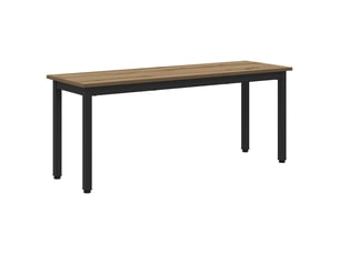 Banc  coloris marron  