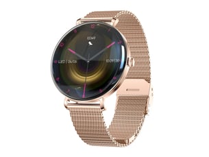 Montre connectée elite amoled 1,43 466x466 - cardio, sommeil, 7 j - milanais or