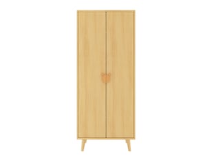Armoire 2 porte(s) battante  0 tiroir(s) LPOSPI  coloris bois clair largeur 70 cm