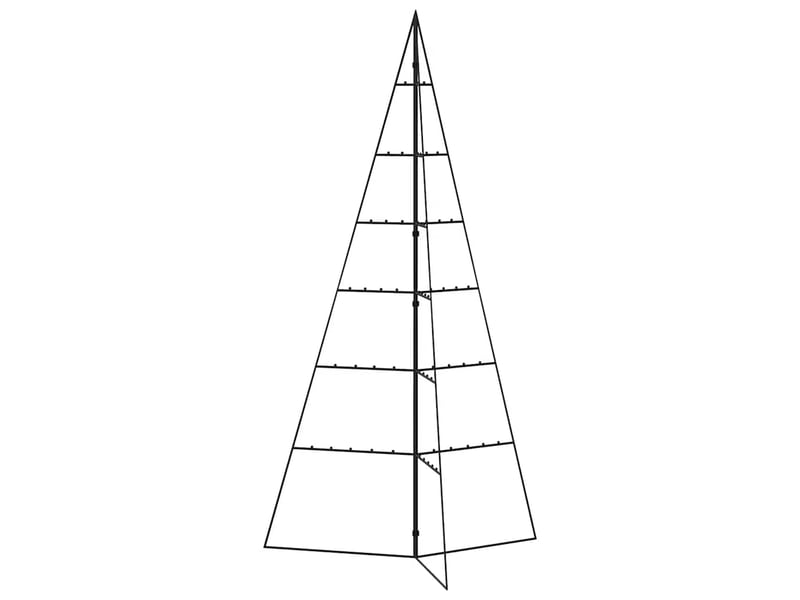  Arbre de noël, sapin de noël en métal pour décoration noir 140 cm  - Conforama D