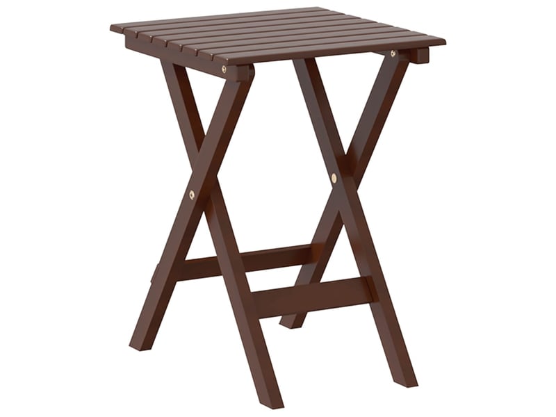  Fauteuil à bascule relax pour salon avec petite table pliable en bois de peuplier marron dec028862  - Conforama C
