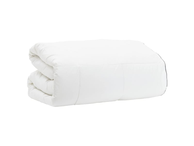  Couette - duvet 140 x 200 cm 100% coton blanc  - Conforama D