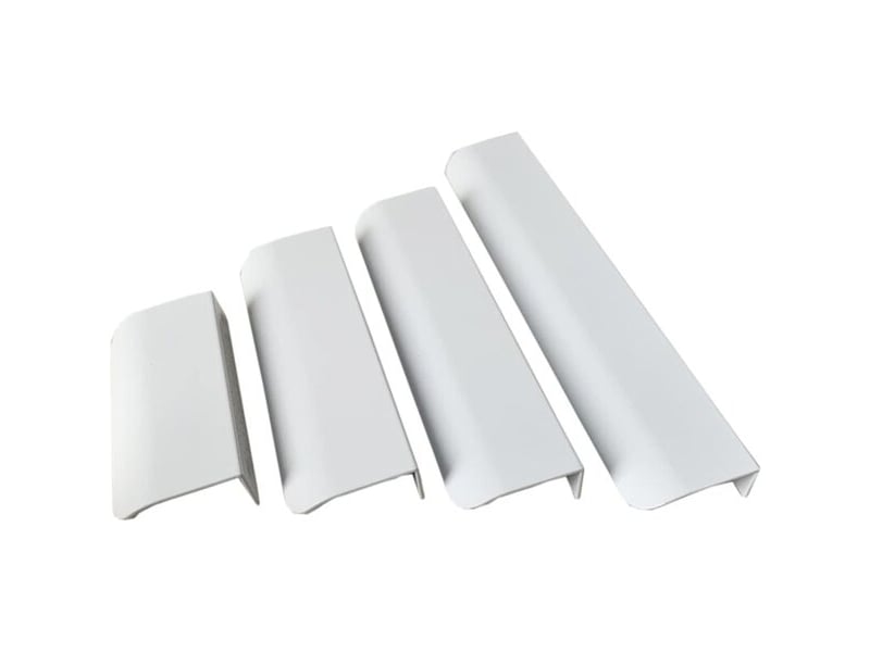  Lot de 4 poignées encastrées invisibles, poignées cachées pour portes de tiroirs et commodes  - Conforama D