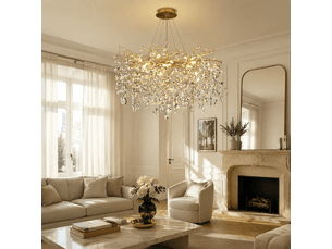 Lustre branches linéaire l 160 cm