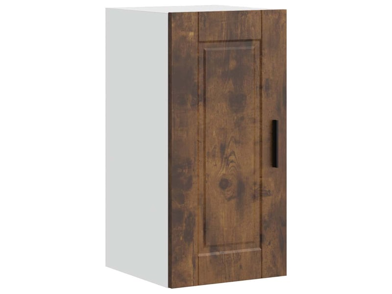 Meuble de rangement, armoire murale de cuisine porto chêne fumé bois d'ingénierie shl4321 - Conforama A