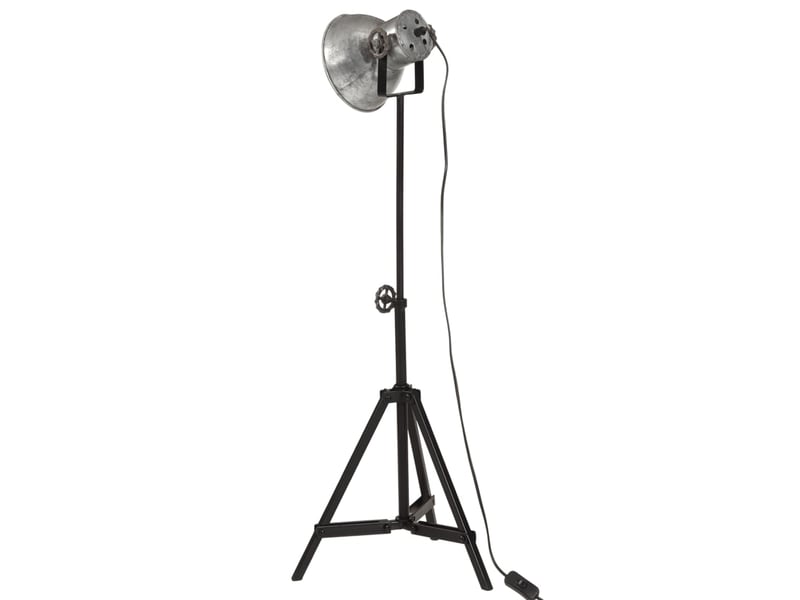  Lampe de bureau 25 w argent vintage 35x35x6595 cm e27  - Conforama E
