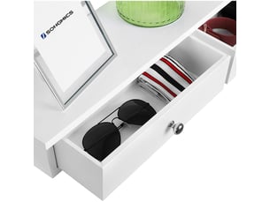 Etagère 15 cm coloris blanc <strong>SANS MARQUE</strong> <strong></strong>