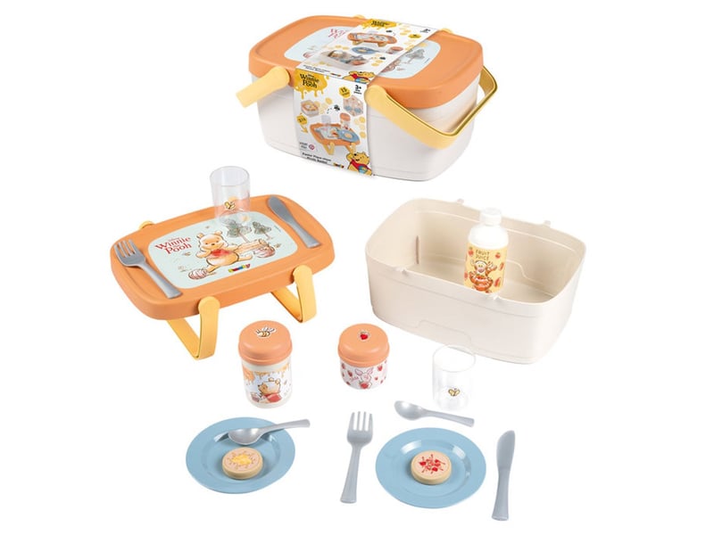 Panier pique-nique 2 en 1 pour enfant transformable en table avec 15 accessoires 7600312520 - Conforama D