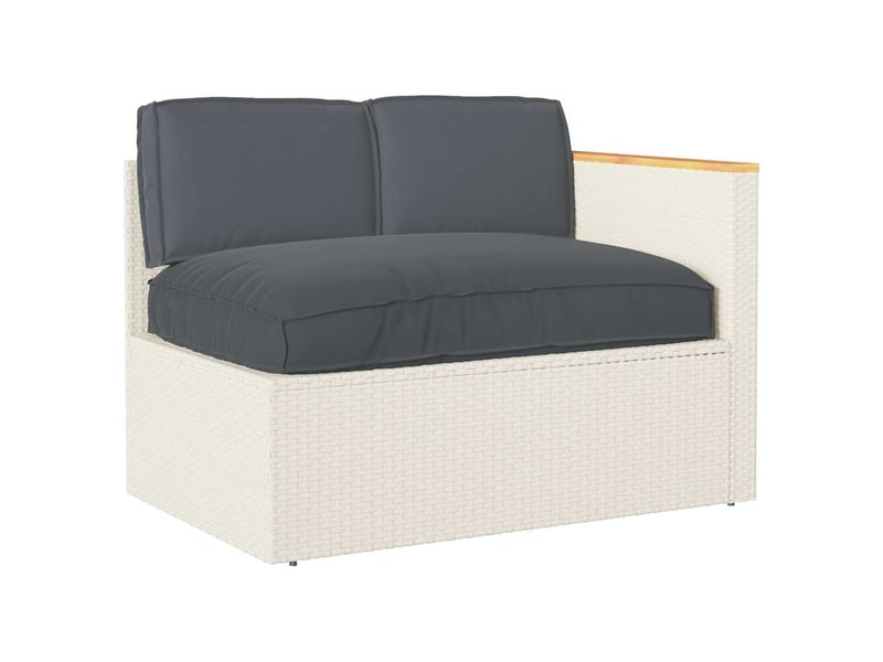  Ensemble de coussins tissu oxford anthracite 120 x 80 x 52 cm cf60916  - Conforama C