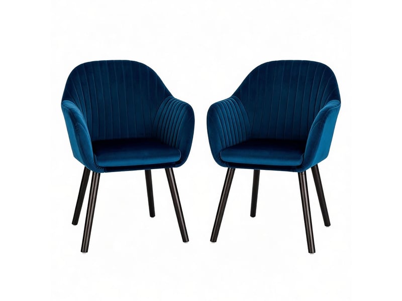 Chaise de salle à manger accoudoirs chaise d'accueil chaise de table chaise d’accent - Conforama A