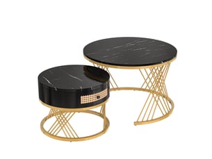 Table basse coloris noir WISHDOR