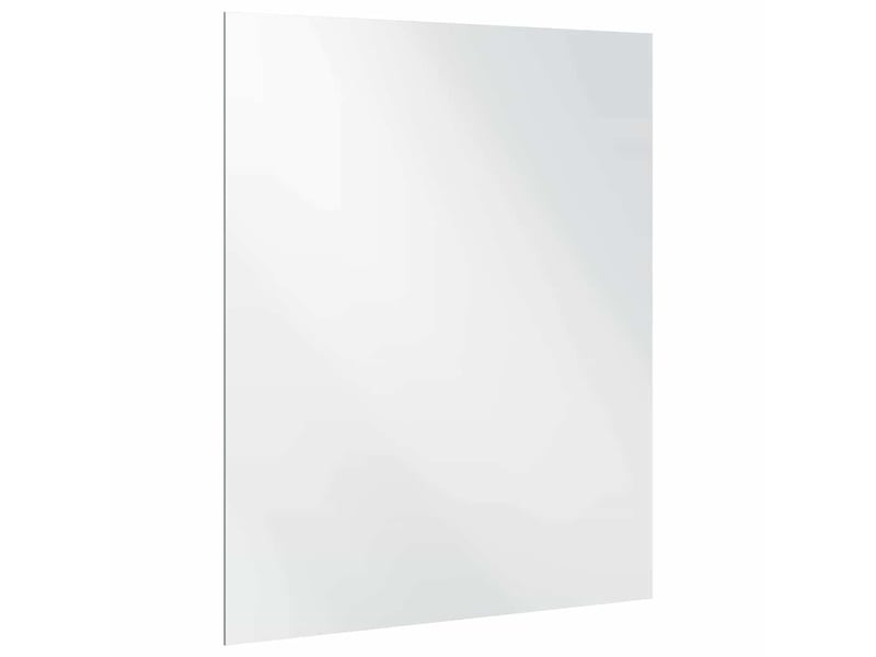 Miroir mural rectangulaire 50 x 60 cm verre trempé cf62867 - Conforama D