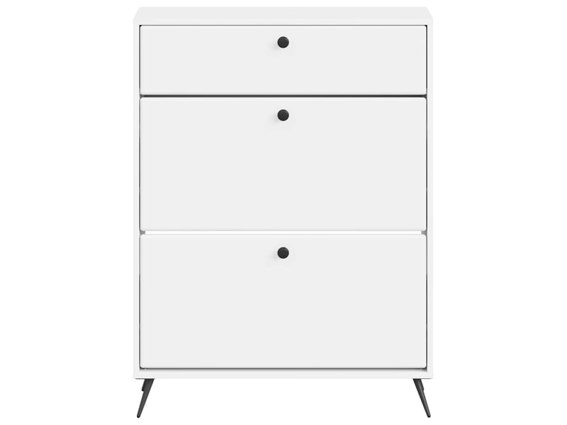  Meuble à chaussure, cabinet à chaussures breda 78x24x103 cm bois d'ingénierie shl5247  - Conforama D
