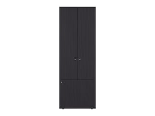 Armoire TUHOME CONCEPT coloris bois foncé largeur 60 cm