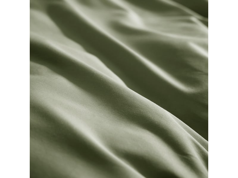  Housse de couette 140x200 cm percale de coton thym PD25276 - Conforama D