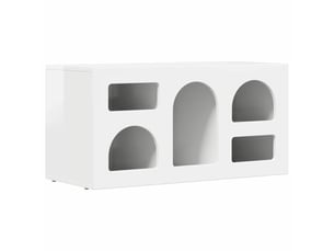 Meuble tv coloris blanc 80 cm <strong></strong>  <strong></strong>