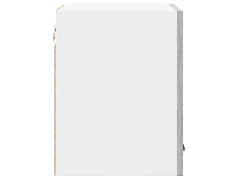  Lot de 2 armoires suspendues modernes rangement pratique 30 x 31 x 40 cm en bois gris sonoma 02_0053172  - Conforama D