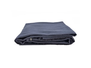 La nappe tuscany - noir naturel - 150x250