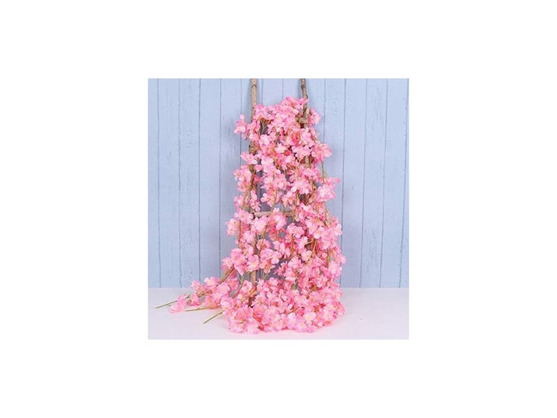  Pièce - fleur artificielle rose foncé de 180 cm 70 pouces  - Conforama B