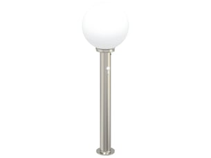 Borne lumineuse, lampadaire avec détecteur 80 cm en acier inoxydable ip44 shl53068