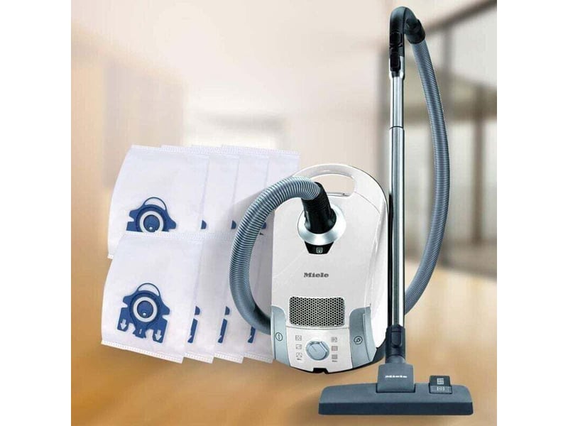  Sac aspirateur pour miele gn, sac aspirateur miele complete c3, complete c2 et classic c1, hyclean 3d efficiency miele (10 sacs + 6 files)  - Conforama D