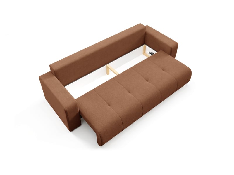 Canapé convertible molinio orange - Conforama E