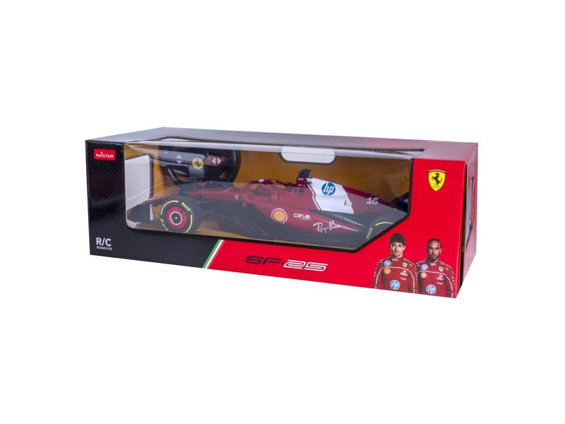  Voiture télécommandée ferrari sf-25 1:12 rouge 2,4ghz 402259 - Conforama C