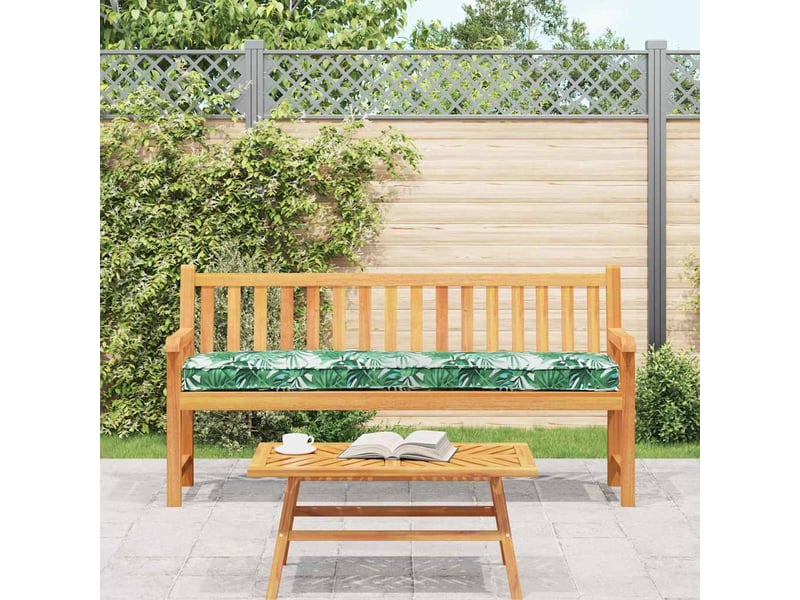  Coussin de palette, coussin de chaise, coussin de canapé motif feuille 200 x 40 x 8 cm tissu oxford cf55398  - Conforama D
