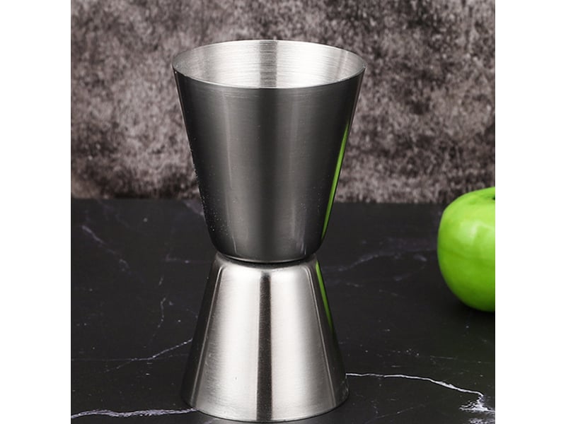  Doseur à cocktail double en acier inoxydable m  - Conforama E