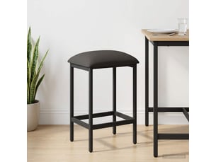 Tabouret de bar, chaise de bar gris foncé 40x32x74 cm bois d'ingénierie shl61066