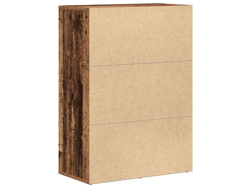 Buffet - bahut - meuble de rangement bois ancien 60 x 31 x 84 cm bois d'ingénierie - Conforama D