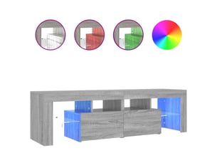 Meuble tv coloris gris 140 cm <strong></strong> <strong></strong>