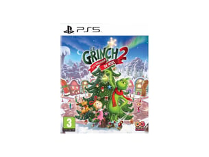 Jeu ps5 le grinch 2 à la rescousse de noël jeu plateforme blu-ray