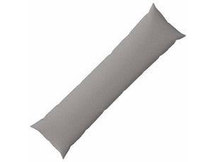 Coussin avec oreiller, coussin décoratifs heerlen gris nuage 40 x 145 cm tissu cf50966