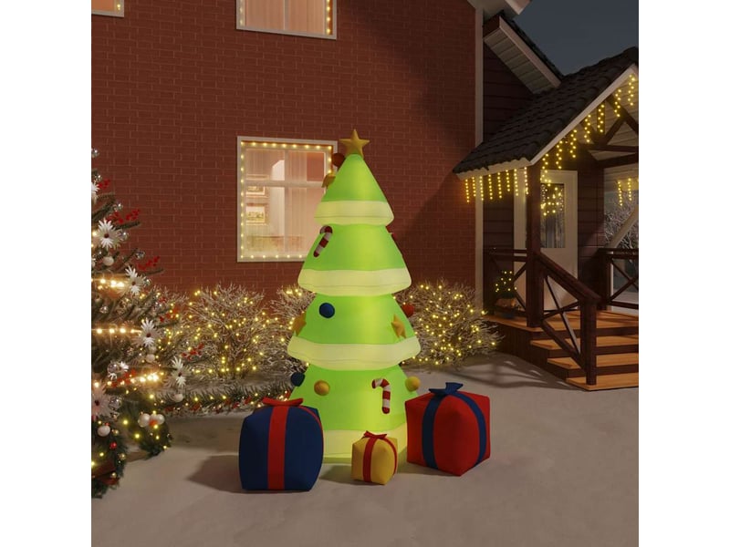  Arbre de noël, décoration de noël gonflable avec led 240 cm cf61740  - Conforama B