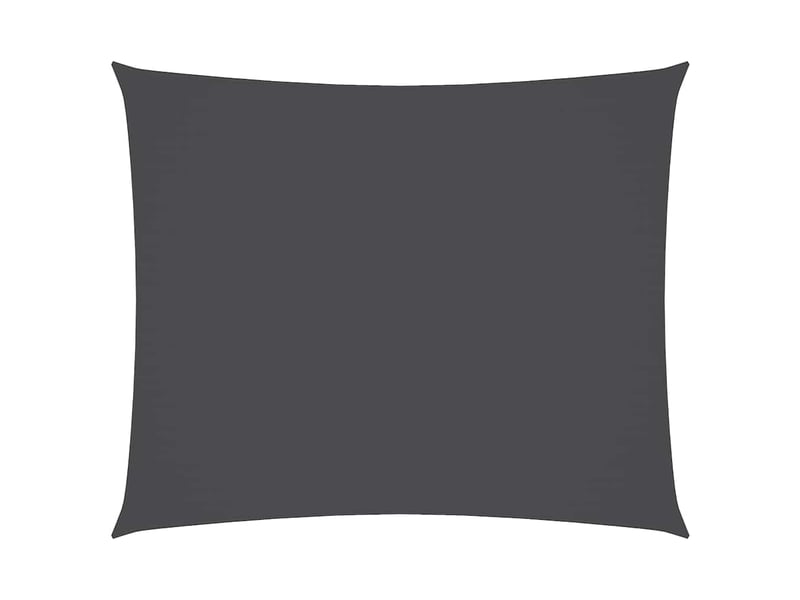  Voile de parasol - voile d'ombrage tissu oxford rectangulaire 4x5 m anthracite  - Conforama A