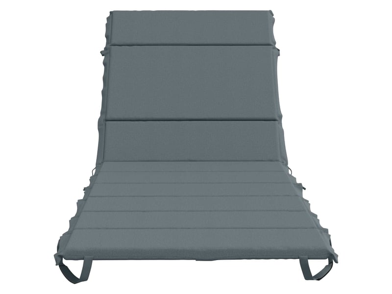 Coussin de transat, coussin pour bain de soleil gemert 100 % polyester bleu 200 x 80 x 3 cm cf56119 - Conforama D