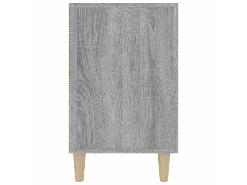  Buffet - bahut - meuble de rangement sonoma gris 100x36x60 cm bois d'ingénierie  - Conforama D