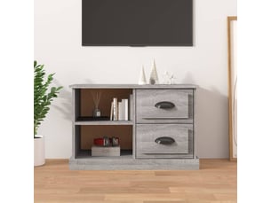 Meuble tv coloris gris 73 cm